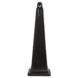 Rubbermaid® Commercial Groundskeeper Cigarette Waste Collector, Pyramid, 1 Gal, Plastic-steel, Black freeshipping - TVN Wholesale
