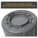Rubbermaid® Commercial Round Brute Container, Plastic, 20 Gal, White freeshipping - TVN Wholesale