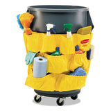 Rubbermaid® Commercial Brute Caddy Bag, 12 Pockets, Yellow freeshipping - TVN Wholesale