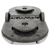 Rubbermaid® Commercial Tandem Dolly, Two-container, 300 Lb Capacity, 20.25w X 45d X 8h, Black freeshipping - TVN Wholesale