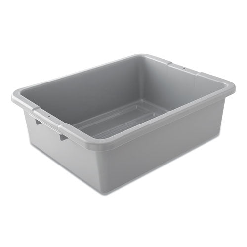 Rubbermaid® Commercial Bus-utility Box, 17.3" X 7" X 21.5", Gray freeshipping - TVN Wholesale