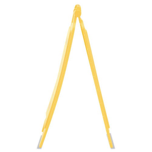 Rubbermaid® Commercial Caution Wet Floor Sign, 11 X 12 X 25, Bright Yellow freeshipping - TVN Wholesale