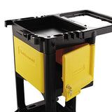 Rubbermaid® Commercial Locking Cabinet, For Rubbermaid Commercial Cleaning Carts, Yellow freeshipping - TVN Wholesale