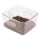 Rubbermaid® Commercial Spacesaver Square Containers, 2 Qt, 8.8 X 8.75 X 2.7, Clear freeshipping - TVN Wholesale