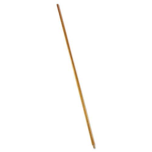 Rubbermaid® Commercial Wood Threaded-tip Broom-sweep Handle, 60", Natural freeshipping - TVN Wholesale