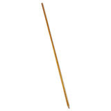 Rubbermaid® Commercial Wood Threaded-tip Broom-sweep Handle, 60", Natural freeshipping - TVN Wholesale