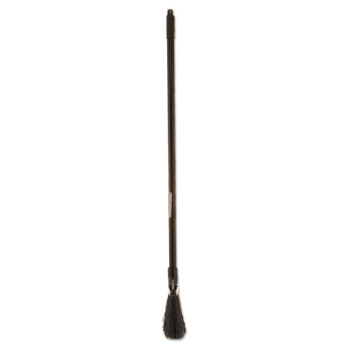 Rubbermaid® Commercial Angled Lobby Broom, Poly Bristles, 35" Handle, Black freeshipping - TVN Wholesale