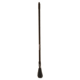 Rubbermaid® Commercial Angled Lobby Broom, Poly Bristles, 35" Handle, Black freeshipping - TVN Wholesale