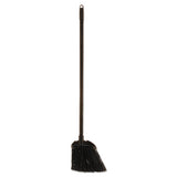 Rubbermaid® Commercial Angled Lobby Broom, Poly Bristles, 35" Handle, Black freeshipping - TVN Wholesale