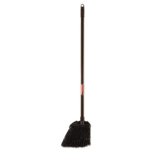 Rubbermaid® Commercial Angled Lobby Broom, Poly Bristles, 35" Handle, Black freeshipping - TVN Wholesale