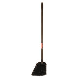 Rubbermaid® Commercial Angled Lobby Broom, Poly Bristles, 35" Handle, Black freeshipping - TVN Wholesale