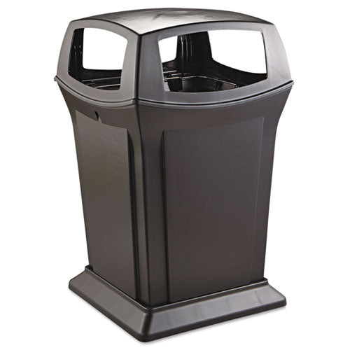 Rubbermaid® Commercial Ranger Fire-safe Container, Square, Structural Foam, 45 Gal, Black freeshipping - TVN Wholesale