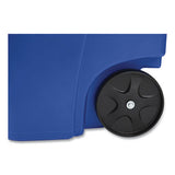 Rubbermaid® Commercial Brute Recycling Rollout Container, Square, 50 Gal, Blue freeshipping - TVN Wholesale