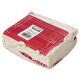 Rubbermaid® Commercial Swinger Loop Wet Mop Head, Large, Cotton-synthetic, White, 6-carton freeshipping - TVN Wholesale