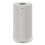 Rubbermaid® Commercial European And Metallic Series Drop-in Top Receptacle, Round, 15 Gal, Satin Stainless freeshipping - TVN Wholesale