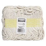 Rubbermaid® Commercial Super Stitch Blend Mop, Cotton-synthetic, Small, White, 6-carton freeshipping - TVN Wholesale