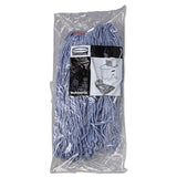 Rubbermaid® Commercial Cotton-synthetic Cut-end Blend Mop Head, 16 Oz, 1" Band, Blue, 12-carton freeshipping - TVN Wholesale