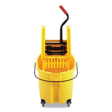 Rubbermaid® Commercial Wavebrake 2.0 Bucket-wringer Combos, Down-press, 35 Qt, Plastic, Yellow freeshipping - TVN Wholesale