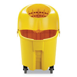Rubbermaid® Commercial Wavebrake 2.0 Bucket-wringer Combos, Down-press, 35 Qt, Plastic, Yellow freeshipping - TVN Wholesale