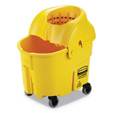 Rubbermaid® Commercial Wavebrake 2.0 Bucket-wringer Combos, Down-press, 35 Qt, Plastic, Yellow freeshipping - TVN Wholesale
