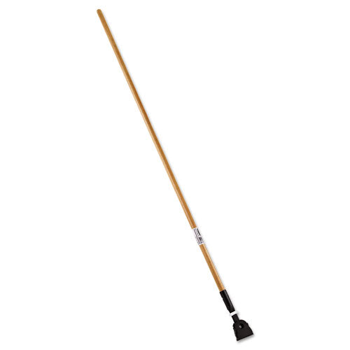 Rubbermaid® Commercial Snap-on Hardwood Dust Mop Handle, 1 1-2 Dia X 60, Natural freeshipping - TVN Wholesale