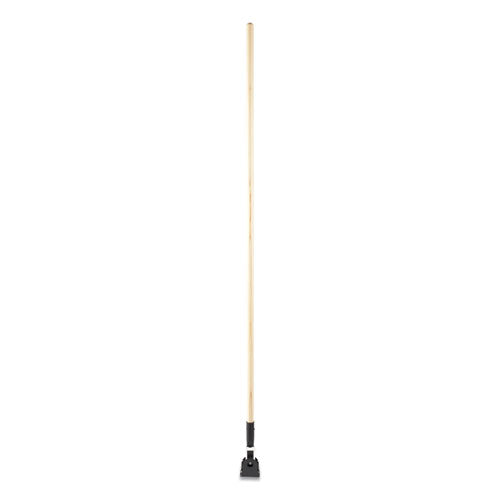 Rubbermaid® Commercial Snap-on Hardwood Dust Mop Handle, 1 1-2 Dia X 60, Natural freeshipping - TVN Wholesale