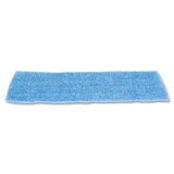 Rubbermaid® Commercial Economy Wet Mopping Pad, Microfiber, 18", Blue, 12-carton freeshipping - TVN Wholesale
