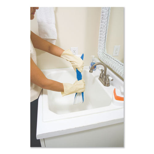 Rubbermaid® Commercial Economy Wet Mopping Pad, Microfiber, 18", Blue freeshipping - TVN Wholesale