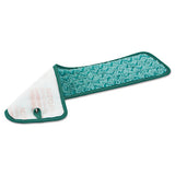Rubbermaid® Commercial Microfiber Dust Pad, 18.5 X 5.5, Green freeshipping - TVN Wholesale