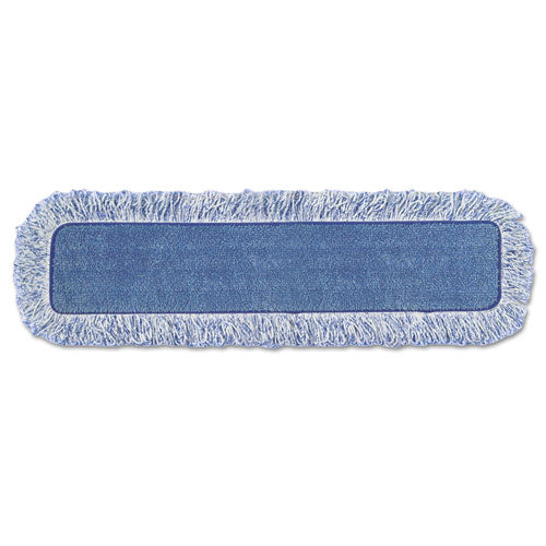 Rubbermaid® Commercial High Absorbency Mop Pad, Nylon-polyester Microfiber, 18" Long, Blue freeshipping - TVN Wholesale