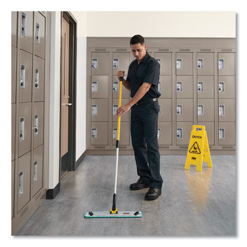 Rubbermaid® Commercial Dry Hall Dusting Pad, Microfiber, 24" Long, Green freeshipping - TVN Wholesale