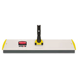 Rubbermaid® Commercial HYGEN™ Hygen Quick Connect S-s Frame, Squeegee, 24w X 4 1-2d, Aluminum, Yellow freeshipping - TVN Wholesale