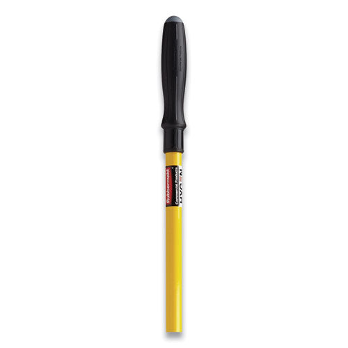 Rubbermaid® Commercial HYGEN™ Hygen 58" Quick-connect Handle, Yellow freeshipping - TVN Wholesale