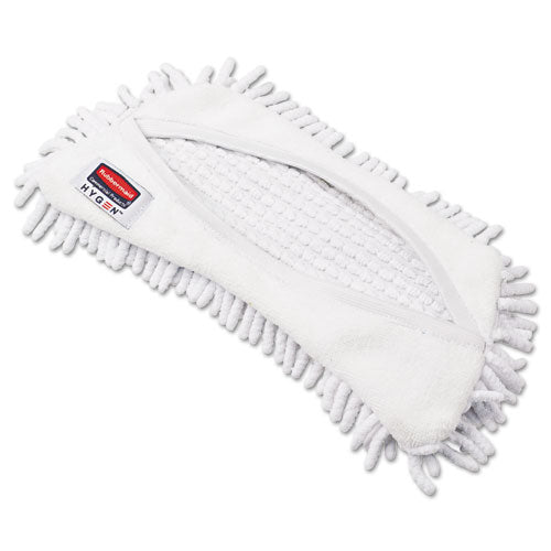 Rubbermaid® Commercial HYGEN™ Hygen Flexi Frame Damp Mop Covers, Microfiber, White, 8.9 X 5.9 freeshipping - TVN Wholesale