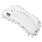 Rubbermaid® Commercial HYGEN™ Hygen Flexi Frame Damp Mop Covers, Microfiber, White, 8.9 X 5.9 freeshipping - TVN Wholesale