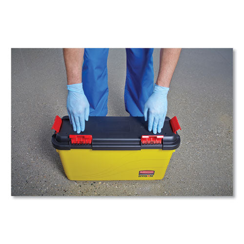 Rubbermaid® Commercial HYGEN™ Hygen Charging Bucket, Yellow freeshipping - TVN Wholesale