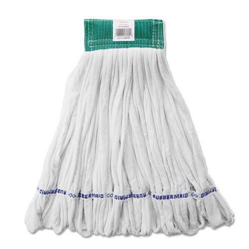 Rubbermaid® Commercial Rough Floor Mop Head, Medium, Cotton-synthetic, White, 12-carton freeshipping - TVN Wholesale