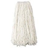 Rubbermaid® Commercial Economy Cut-end Rayon Mop Head, 24oz, 1" Band, White, 12-carton freeshipping - TVN Wholesale