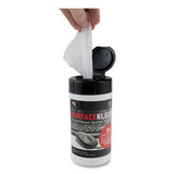 Read Right® Surfacekleen Premoistened Alcohol Cleaning Wipes, 6.38 X 5.4, Tub, 75-pack freeshipping - TVN Wholesale
