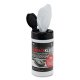 Read Right® Surfacekleen Premoistened Alcohol Cleaning Wipes, 6.38 X 5.4, Tub, 75-pack freeshipping - TVN Wholesale