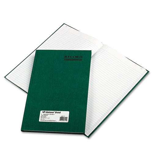 National® Emerald Series Account Book, Green Cover, 12.25 X 7.25 Sheets, 300 Sheets-book freeshipping - TVN Wholesale