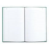 National® Emerald Series Account Book, Green Cover, 9.63 X 6.25 Sheets, 200 Sheets-book freeshipping - TVN Wholesale