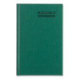 National® Emerald Series Account Book, Green Cover, 9.63 X 6.25 Sheets, 200 Sheets-book freeshipping - TVN Wholesale