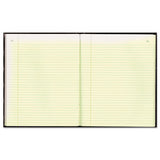 National® Texthide Record Book, 1 Subject, Medium-college Rule, Black-burgundy Cover, 14 X 8.5, 500 Sheets freeshipping - TVN Wholesale