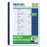 Rediform® Receipt Book,two-part Carbonless, 7 X 2.75, 4-page, 400 Forms freeshipping - TVN Wholesale