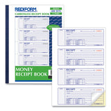 Rediform® Receipt Book,two-part Carbonless, 7 X 2.75, 4-page, 400 Forms freeshipping - TVN Wholesale