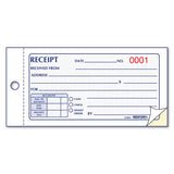 Rediform® Small Money Receipt Book, Two-part Carbonless, 5 X 2.75,  1-page, 50 Forms freeshipping - TVN Wholesale