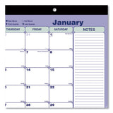 Brownline® Monthly Desk Pad Calendar, 17.75 X 10.88, White-blue-green Sheets, Black Binding, Clear Corners, 12-month (jan To Dec): 2022 freeshipping - TVN Wholesale