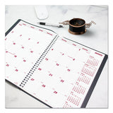 Brownline® Essential Collection 14-month Ruled Monthly Planner, 11 X 8.5, Black Cover, 14-month (dec To Jan): 2021 To 2023 freeshipping - TVN Wholesale