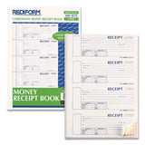 Rediform® Hardcover Numbered Money Receipt Book, Three-part Carbonless, 6.78 X 2.75, 4-page, 200 Forms freeshipping - TVN Wholesale